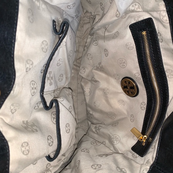 Tory Burch leather black tote - Picture 5 of 5